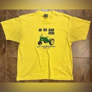 Vintage John Deere Minnesota Screen Stars T Shirt Single Stitch XL USA